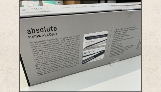 MP Hair Absolute | Piastra Wet&Dry
